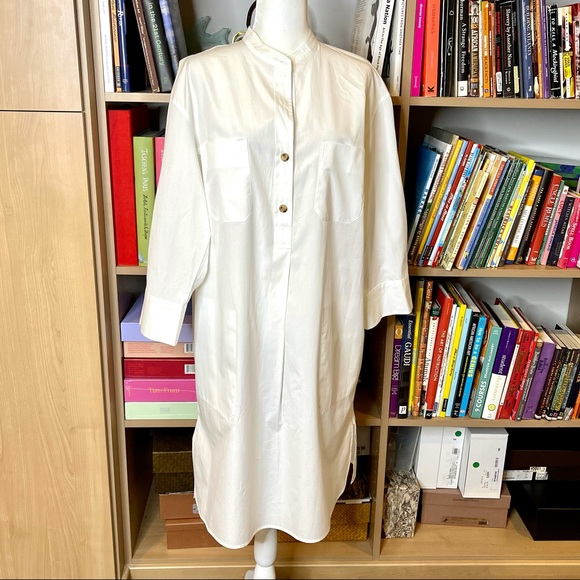 Vince Dresses & Skirts - NWT Vince oversized cotton poplin shirtdress